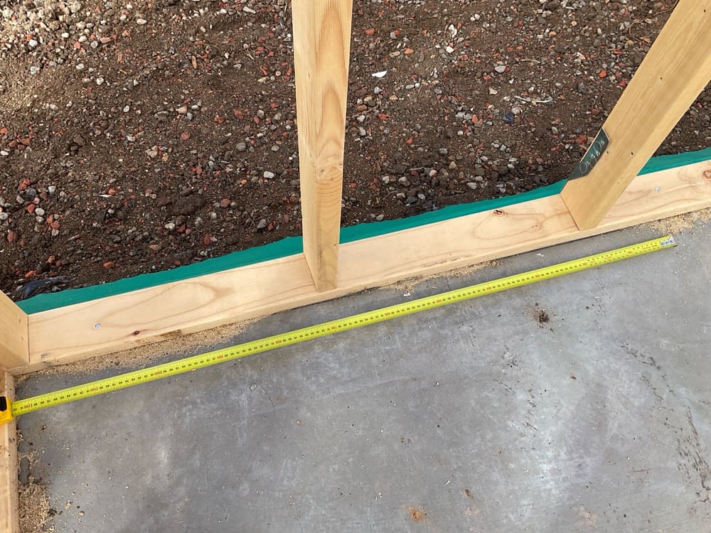 Single storey 3 options available. none used for this bottom plate tie down., recorded during a frame inspection in Sunbury
